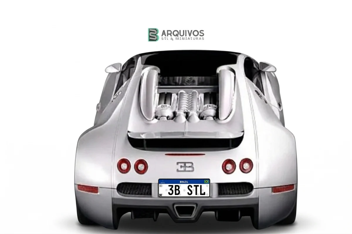 Modelo 3D STL - Bugatti Veyron Grand Sport 2010 — foto 2